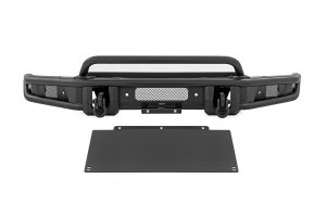 Ram 1500 Front Bumper - Rough Country - Tubular - Satin Black - '19-'24